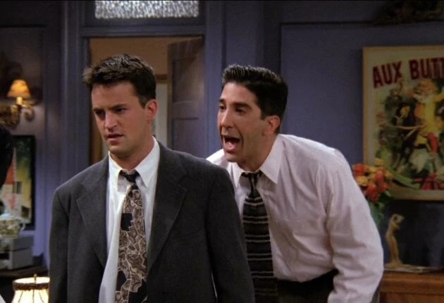 Изображение из 2 сезона сериала Друзья