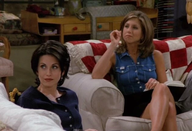 Изображение из 2 сезона сериала Друзья