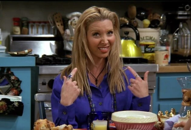 Изображение из 3 сезона сериала Друзья