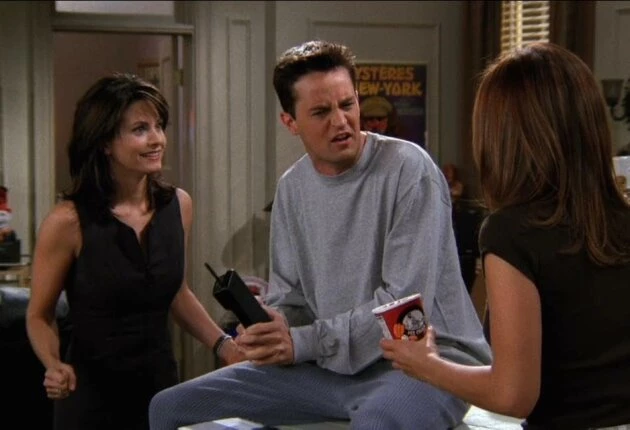 Изображение из 3 сезона сериала Друзья