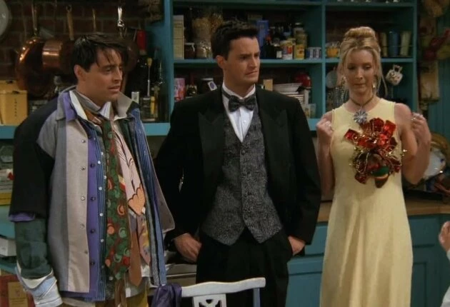 Изображение из 3 сезона сериала Друзья