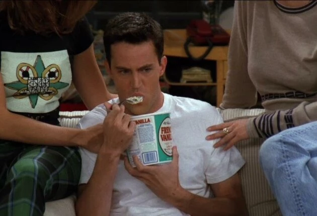 Изображение из 3 сезона сериала Друзья