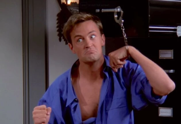 Изображение из 4 сезона сериала Друзья