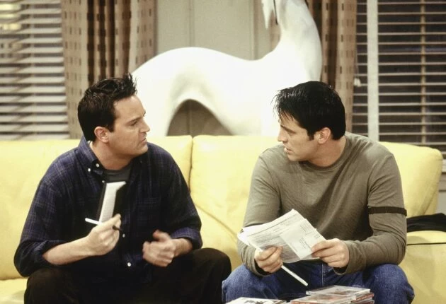 Изображение из 6 сезона сериала Друзья